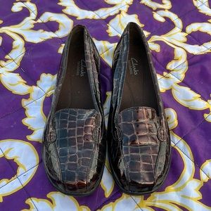 Clark loafers